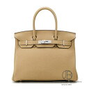 エルメス HERMES バーキン30 プシエール ベージュ 新品 バッグ/財布/小物