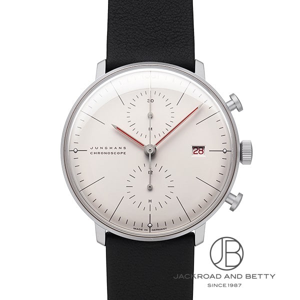 ユンハンス JUNGHANS マックス・ビル クロノスコープ バウハウス 027/4303.02 新品 時計 メンズ