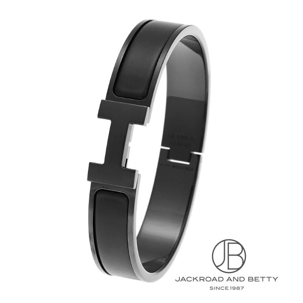 エルメス HERMES クリックHH ブレスレット ソーブラック H703203FK01 T4 新品 ジュエリー ブランドジュエリー