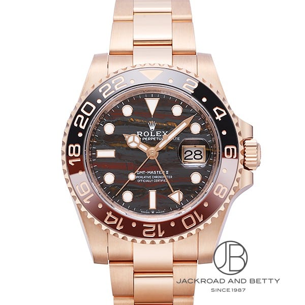 ロレックス ROLEX GMTマスターII タイガーアイアン 126715CHNR 新品 時計 メンズ