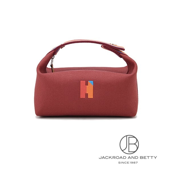 エルメス HERMES ブリッド ア ブラック PM Hパヴィヨン ルージュアッシュ ワインレッド 赤 H104346M 05 新品 バッグ/財布/小物