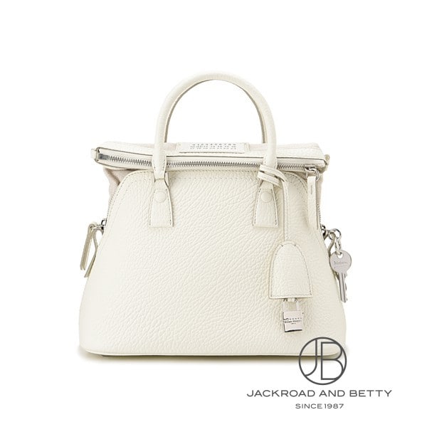 Rakuten - メゾン マルジェラ MAISON MARGIELA 5AC ミニ ホワイト 白 S56WG0082P4455H0157 新品 バッグ/財布/小物