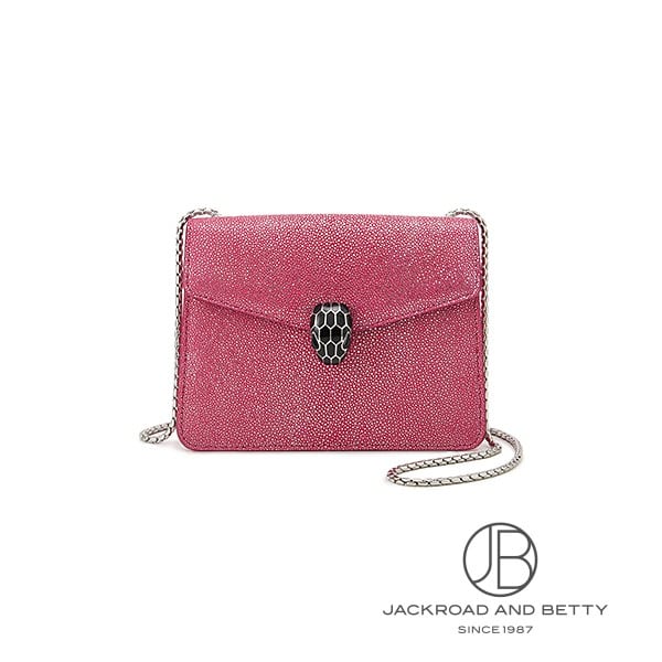 ブルガリ BVLGARI セルペンティ フォーエバー ショルダーバッグ フラッシュアメジスト ピンク 288996 新品 バッグ/財布/小物