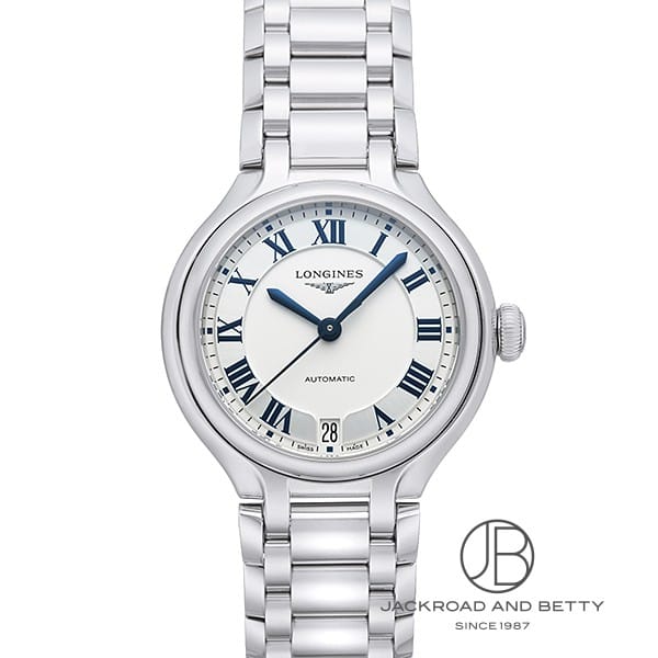 [商品ID：ln783] &nbsp;PRODUCT&nbsp;&nbsp;-&nbsp;商品名&nbsp;- BRANDブランド ロンジンLONGINES MODELモデル プリマルナPrimaLuna REFERENCE型番 L8.124.4.71.6 &nbsp;DETAILS&nbsp;&nbsp;-&nbsp;商品詳細&nbsp;- 機械式自動巻きムーブメント キャリバー「L888」搭載　6時位置デイト表示　シルバーのサンレイ仕上げ文字盤 &nbsp;SPEC&nbsp;&nbsp;-&nbsp;商品スペック&nbsp;- 保証 ： 当店オリジナル保証3年 状態 ： 新品 サイズ ： レディース ケース径 ： 34 mm ムーブメント / キャリバー ： 自動巻き / L888 防水性能 ： 30m防水 仕様 ： 日付表示3針 付属品 ： メーカー純正BOXあり国際保証書あり ケース素材 ： ステンレススチール ベルト素材 ： ステンレススチール ベルトタイプ / サイズ ： ブレス 文字盤カラー ： シルバー 文字盤タイプ ： なし