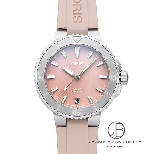 オリス ORIS アクイス デイト MOP 733 7770 4158-07 4 18 66FC 新品 時計 男女兼用