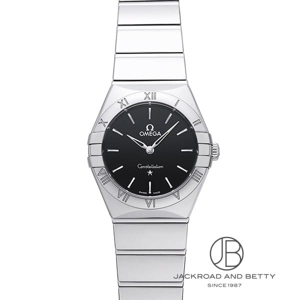 [商品ID：om1777] &nbsp;PRODUCT&nbsp;&nbsp;-&nbsp;商品名&nbsp;- BRANDブランド オメガOMEGA MODELモデル コンステレーション ポリッシュ クォーツConstellation Manhattan Polish Quartz REFERENCE型番 131.10.28.60.01.001 &nbsp;DETAILS&nbsp;&nbsp;-&nbsp;商品詳細&nbsp;- ケース径28mm　「ニス」を塗布したブラックラッカーダイアル　針・インデックスには18Kホワイトゴールドを使用 &nbsp;SPEC&nbsp;&nbsp;-&nbsp;商品スペック&nbsp;- 保証 ： 当店オリジナル保証3年 状態 ： 新品 サイズ ： レディース ケース径 ： 28 × 28 mm ムーブメント / キャリバー ： クォーツ / 4061 防水性能 ： 30m防水 風防 ： サファイアクリスタル風防 仕様 ： 2針 付属品 ： メーカー純正BOXあり国際保証書あり ケース素材 ： ステンレススチール ベルト素材 ： ステンレススチール ベルトタイプ / サイズ ： ブレス 文字盤カラー ： ブラック 文字盤タイプ ： なし