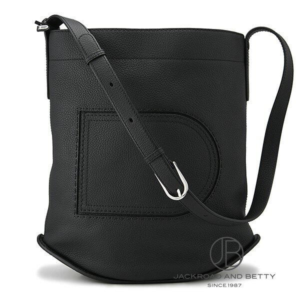 델보 DELVAUX 팬 사피케 숄더백 블랙 블랙 AA0595ATT099ZPA 신품 가방/지갑/소품