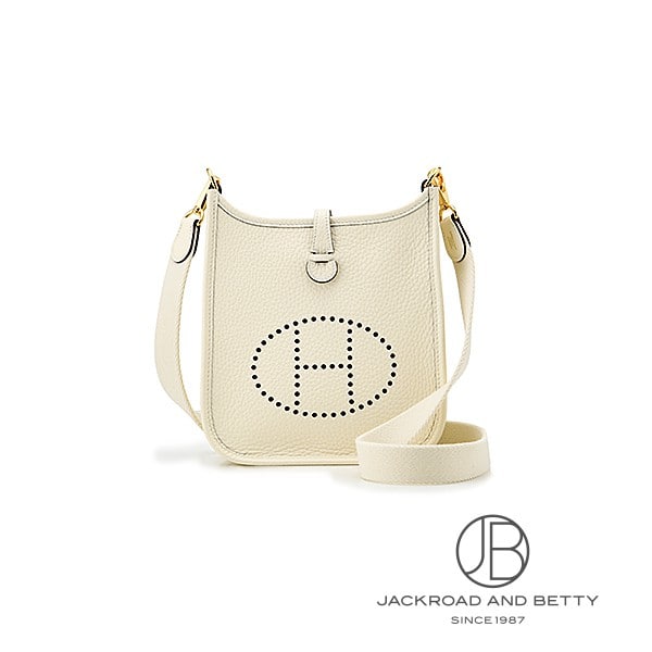 エルメス HERMES エヴリンTPM クレーム アマゾン アイボリー 白 H085945CCBY 新品 バッグ/財布/小物