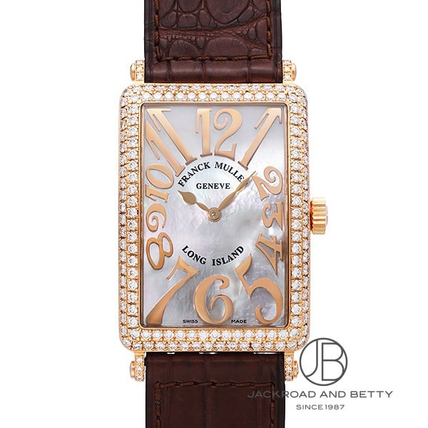 [商品ID：fr1394] &nbsp;PRODUCT&nbsp;&nbsp;-&nbsp;商品名&nbsp;- BRANDブランド フランク ミュラーFRANCK MULLER MODELモデル ロングアイランドLong Island REFERENCE型番 1002QZ REL MOP D &nbsp;DETAILS&nbsp;&nbsp;-&nbsp;商品詳細&nbsp;- 18Kピンクゴールド製　白蝶貝を使用した「マザーオブパール」文字盤　ミラーインデックス &nbsp;SPEC&nbsp;&nbsp;-&nbsp;商品スペック&nbsp;- 保証 ： 当店オリジナル保証3年 状態 ： 新品 サイズ ： メンズ ケース径 ： 43 × 30 mm ムーブメント / キャリバー ： クォーツ 防水性能 ： 生活防水 風防 ： サファイアクリスタル風防 仕様 ： 2針 付属品 ： メーカー純正BOXあり国際保証書あり ケース素材 ： (ゴールド：18K)ピンクゴールド ベルト素材 ： 革 ベルトタイプ / サイズ ： ストラップ 文字盤カラー ： ホワイト 文字盤タイプ ： シェル