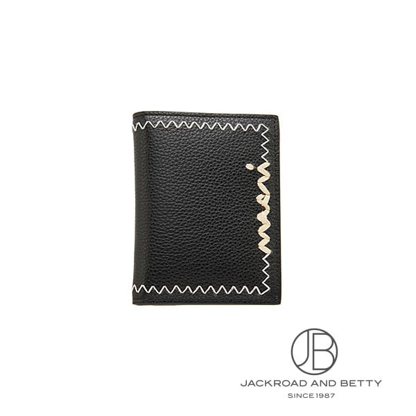 마루니 MARNI 블랙 접이 지갑 마루니 심볼 자수 들어가 PFMOQ14Q11P653300N99 신품 가방 / 지갑 / 소품