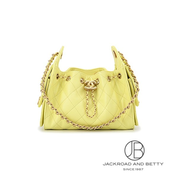 샤넬 CHANEL CHANEL 25 미니 핸드백 옐로우 노란색 AS5631 B20304 NAAUK 신품 가방 / 지갑 / 소품