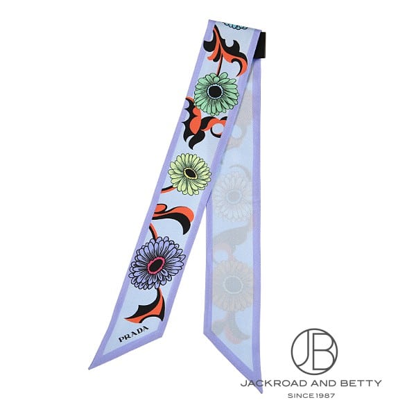 프라다 PRADA 프린트 실크 능직 태국 1FF008_2CLI_F0637 신품 가방 / 지갑 / 소품