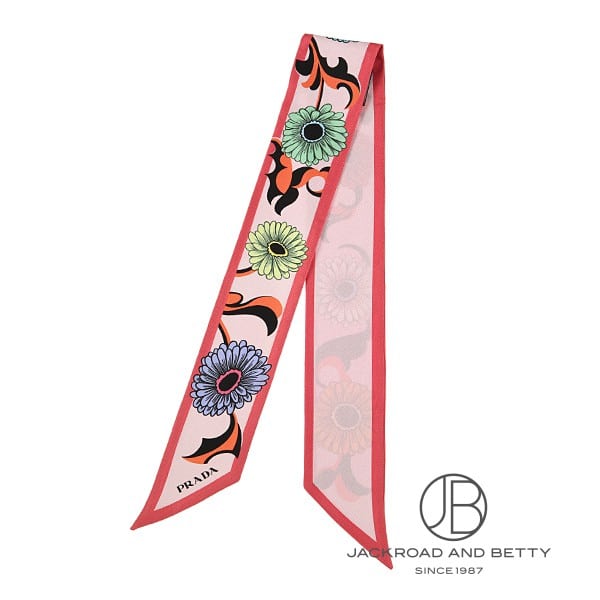 프라다 PRADA 프린트 실크 능직 태국 1FF008_2CLI_F0E18 신품 가방 / 지갑 / 소품