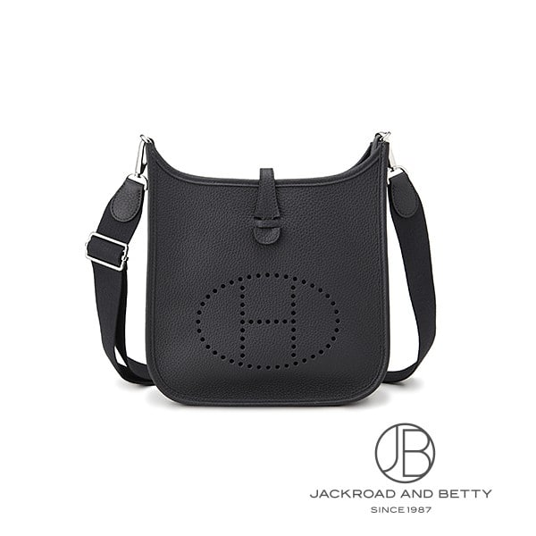 Rakuten - エルメス HERMES エヴリン3 23 キャバン ブラック 黒 H087941CK3Y 新品 バッグ/財布/小物