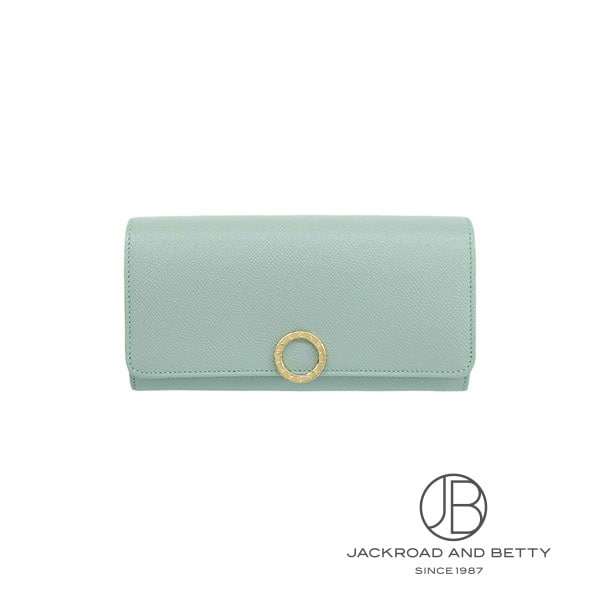 BVLGARI Bulgari Clip Large Wallet, Blue, 287271 GRAIN/GLACIER TURQUO, Brand New, Bag/Wallet/Accessories