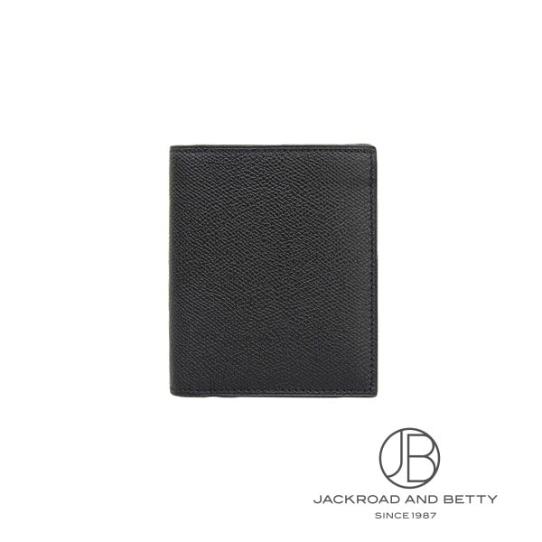 Valextra Compact Bi-fold Wallet with Coin Purse, 3 Card Slots, SGNL0006028LOCPS99NN, Brand New, Bag/Wallet/Accessories