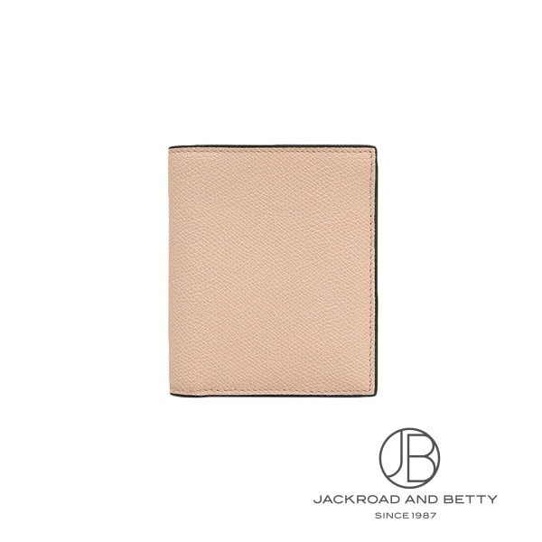 Valextra Compact Bi-fold Wallet with Coin Purse, 3 Card Slots, SGNL0006028LOCPS99PBM, Brand New, Bags/Wallets/Accessories
