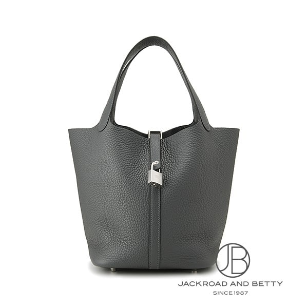 Rakuten - エルメス HERMES ピコタンロックMM グリミスティ グレー 新品 バッグ/財布/小物