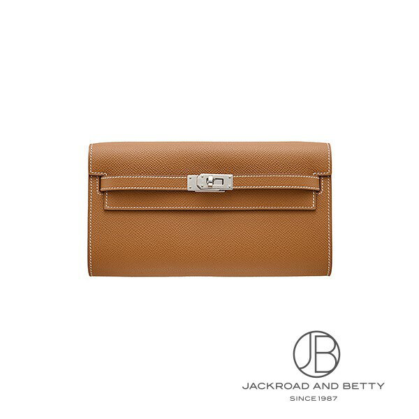 エルメス HERMES ケリートゥーゴー ウォレット ゴールド ブラウン H080253CK37 新品 バッグ/財布/小物
