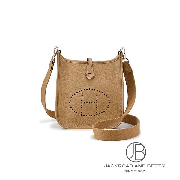Rakuten - エルメス HERMES エヴリンTPM ビスキュイブラウン H069426CKDD 新品 バッグ/財布/小物