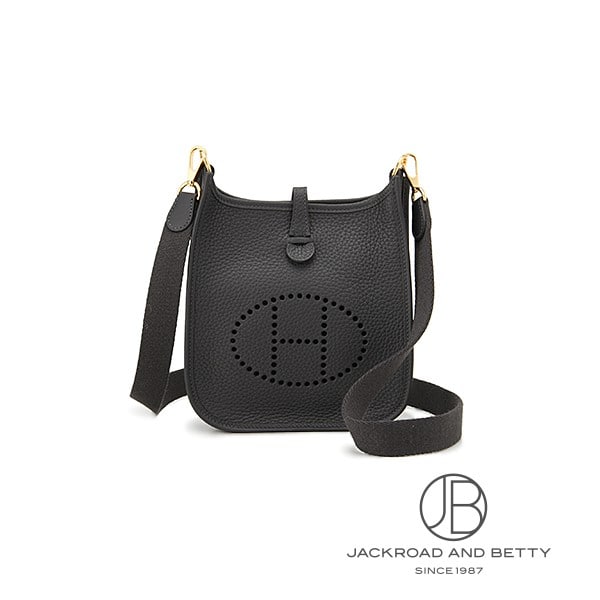 Hermes Evelyne TPM Caban Black (Brand New) - Bag/Wallet/Accessories
