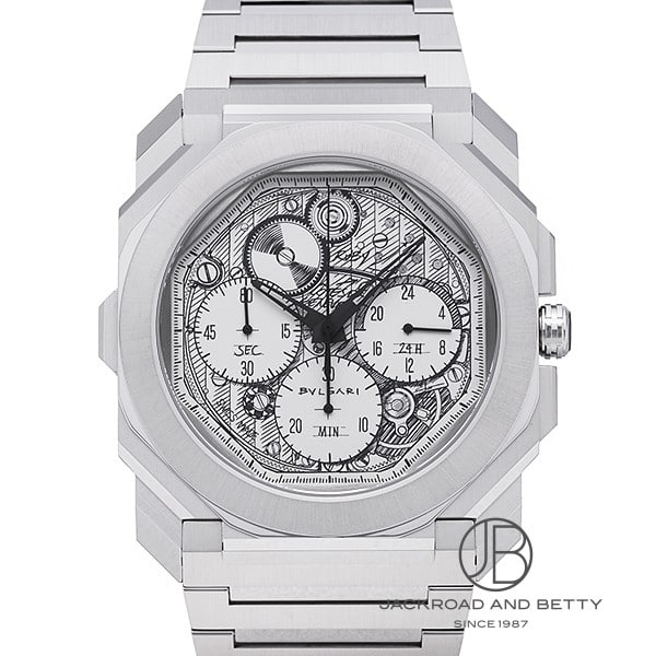 ブルガリ BVLGARI オクト フィニッシモ スケッチ クロノグラフ GMT リミテッド 104192 新品 時計 メンズ