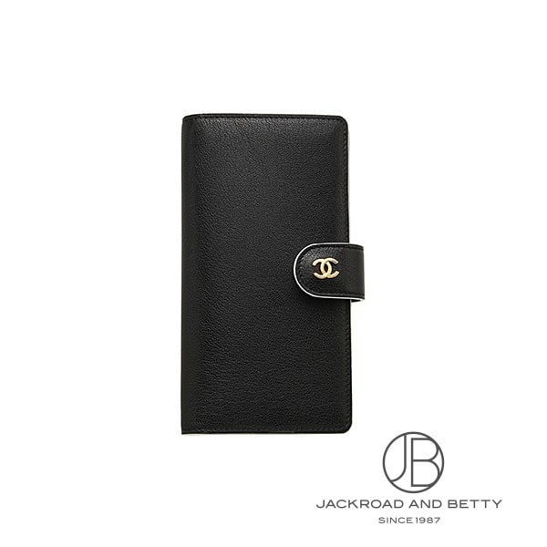 Rakuten - シャネル CHANEL ロング ウォレット ブラック 黒 AP5219 B23783 U8751 新品 バッグ/財布/小物
