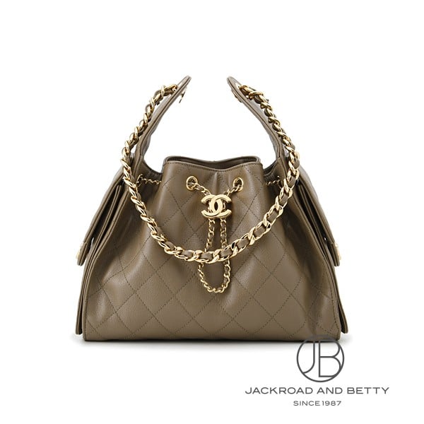 Chanel CHANEL 25 Small Handbag Dark Khaki AS5293 B05061 U8389 Brand New Bag/Wallet/Accessories