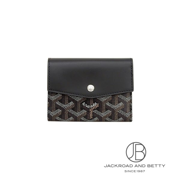 Goyard Saint Gabriel Wallet, Black, STGABRPMLTY01CL01P, Brand New, Bag/Wallet/Accessories