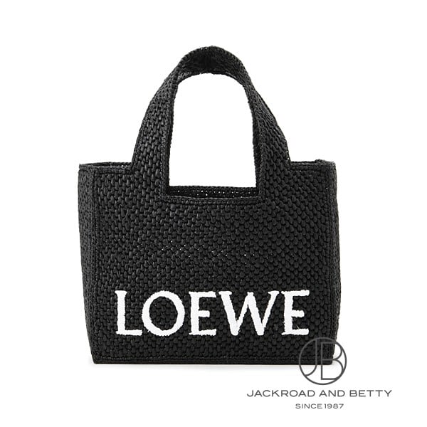 Loewe LOEWE Loewe Font Tote Small Black A685B59X01 1100 Brand New Bag/Wallet/Accessories