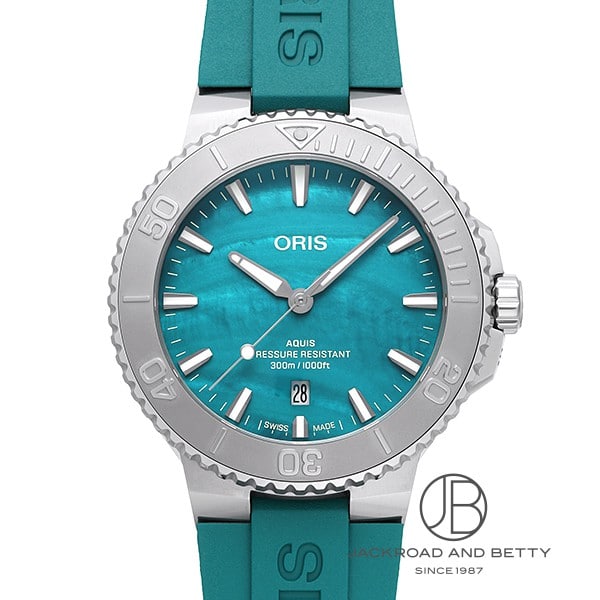 オリス ORIS アクイス デイト ニューヨークハーバー リミテッド 730377894187-set 新品 時計 メンズ