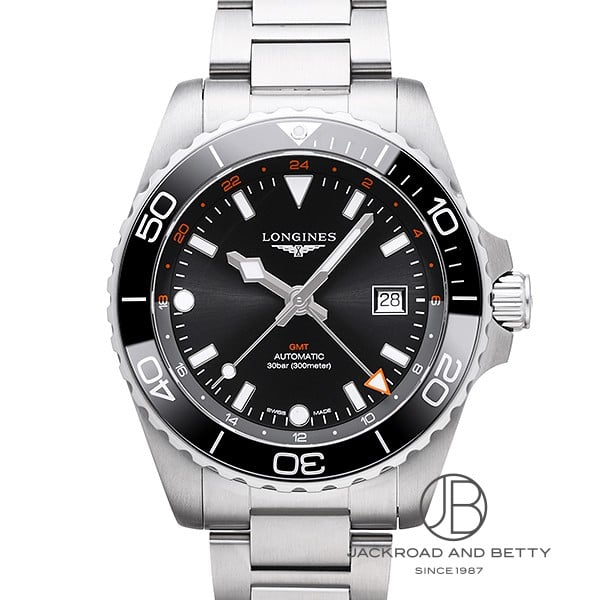 ロンジン LONGINES ハイドロ コンクエスト GMT L3.890.4.56.6 新品 時計 メンズ