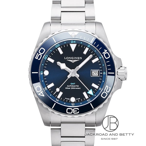 ロンジン LONGINES ハイドロ コンクエスト GMT L3.890.4.96.6 新品 時計 メンズ