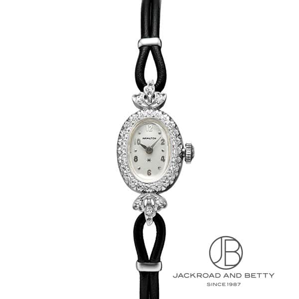 ハミルトン HAMILTON ダイヤモンドウォッチ ヴィンテージ 時計 レディース