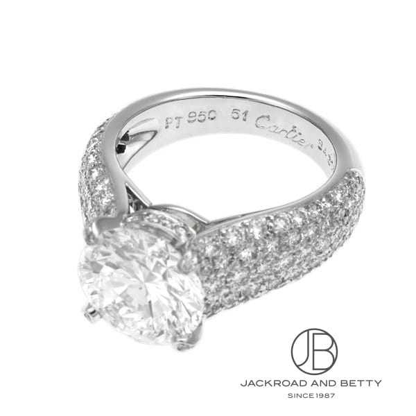 ����ƥ��� CARTIER 3.54ct G VVS1 ����ơ��� ������ ��� ��51 ��� ���奨�꡼ �֥��ɥ��奨�꡼