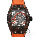 ウブロ HUBLOT スピリット オブ ビッグ・バン トゥールビヨン 5デイズ パワーリザーブ オレンジカーボン リミテッド 645.QO.4710.RX 中古...