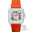 カルティエ CARTIER サントス100 MMサイズ W20126X8 中古 時計 ボーイズ
