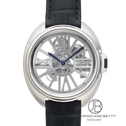 カルティエ CARTIER クレ ドゥ カルティエ スケルトン WHCL0008 中古 時計 メンズ カルティエ CARTIER クレ ドゥ カルティエ スケルトン WHCL0008 中古 時計 メンズ