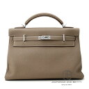 エルメス HERMES マキシ ケリー42 エトゥープ ベージュ 中古 バッグ/財布/小物