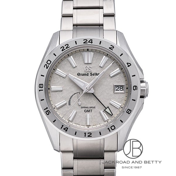 グランドセイコー GRAND SEIKO エボリューション9 コレクション スプリングドライブ GMT 朝霧 SBGE285 中古 時計 メンズ