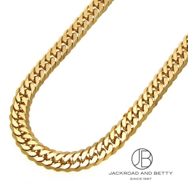 K18六面喜平ネックレス