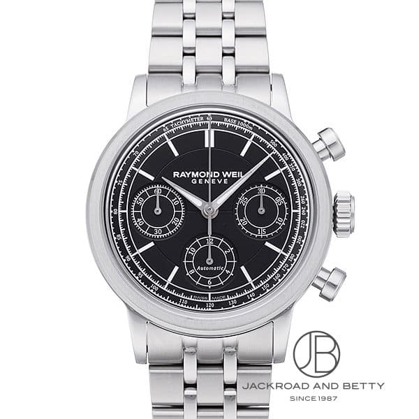 レイモンド・ウェイル RAYMOND WEIL ミレジム クロノグラフ 7765-ST-20001 中古 時計 メンズ
