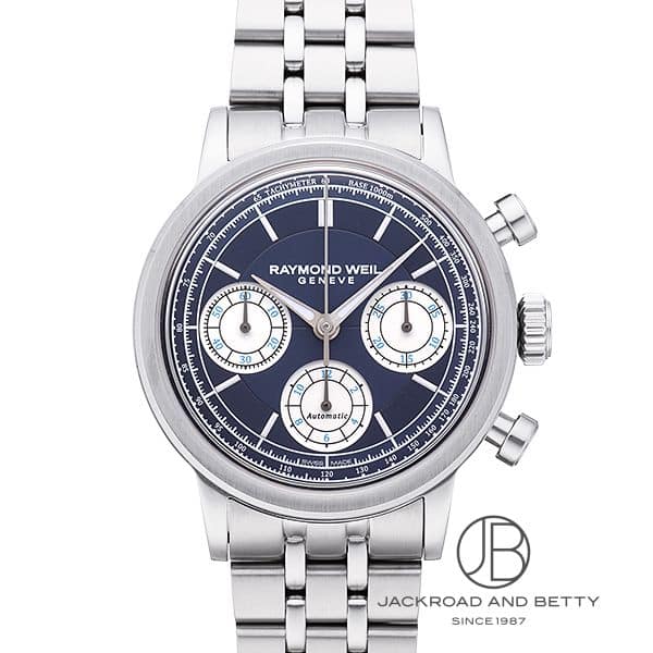 レイモンド・ウェイル RAYMOND WEIL ミレジム クロノグラフ 7765-ST-50651 中古 時計 メンズ