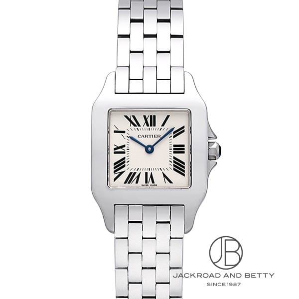 カルティエ CARTIER サントス ドゥモワゼル LM W25065Z5 中古 時計 レディース