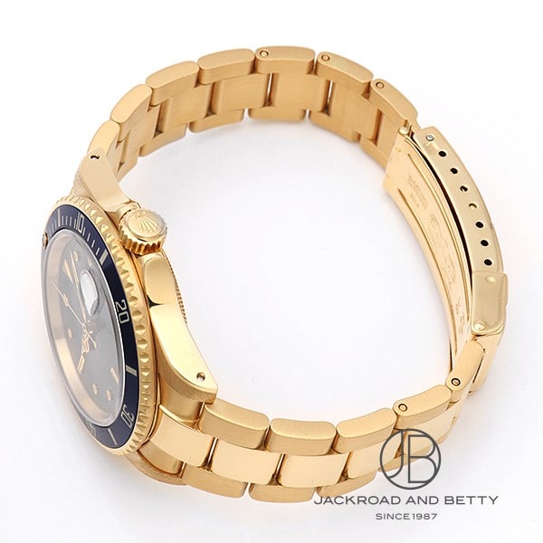 ロレックス ROLEX サブマリーナーデイト 18KYG 16808 ヴィンテージ 時計 メンズ