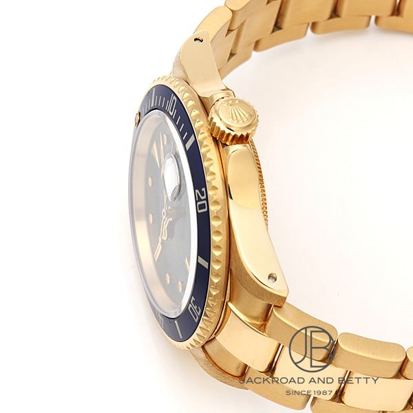 ロレックス ROLEX サブマリーナーデイト 18KYG 16808 ヴィンテージ 時計 メンズ