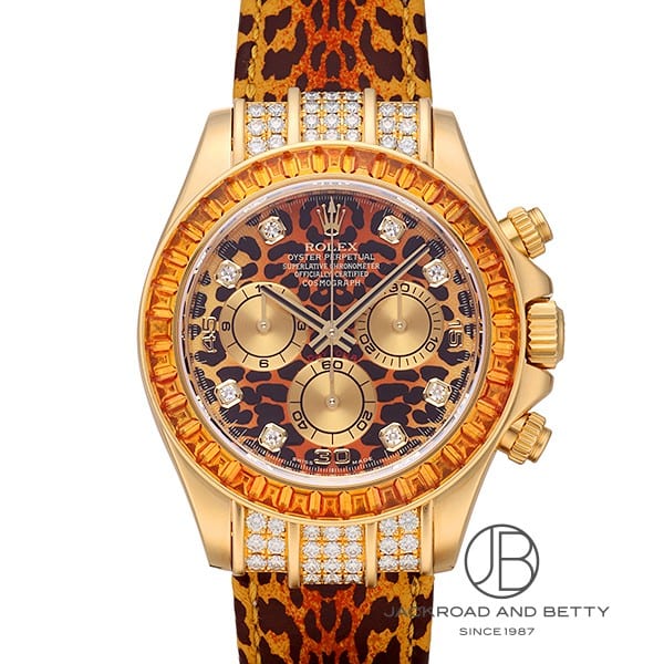 ロレックス ROLEX コスモグラフ デイトナ レパード 116598SACO 中古 時計 メンズ