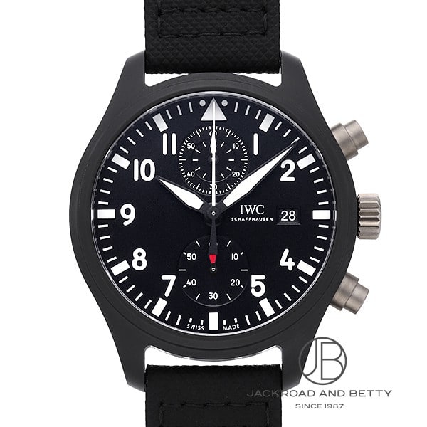 IWC IWC パイロットウォッチ クロノグラフ トップガン IW389001 中古 時計 メンズ