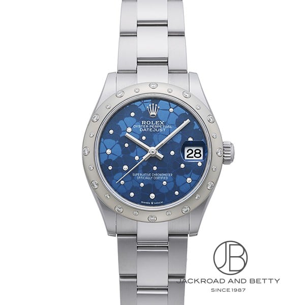 ロレックス ROLEX デイトジャスト 31 278344RBR 中古 時計 ボーイズ