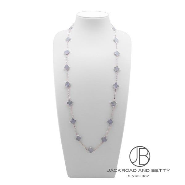 ヴァンクリーフ&アーペル VAN CLEEF&ARPELS ヴィンテージ アルハンブラ ネックレス 20モチーフ VCARD80900 中古 ジュエリー ブランドジュエリー